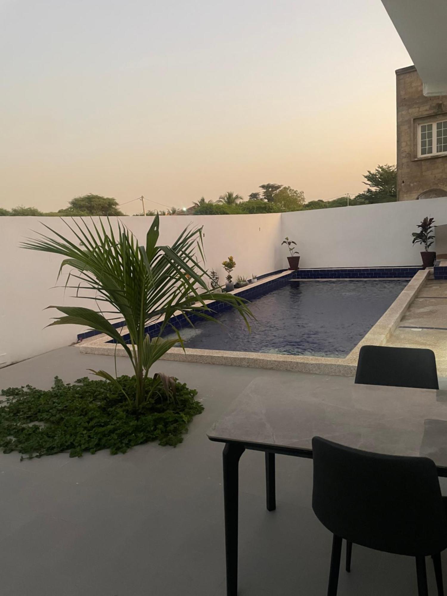 Bed and Breakfast Chez Rama Somone Exterior foto